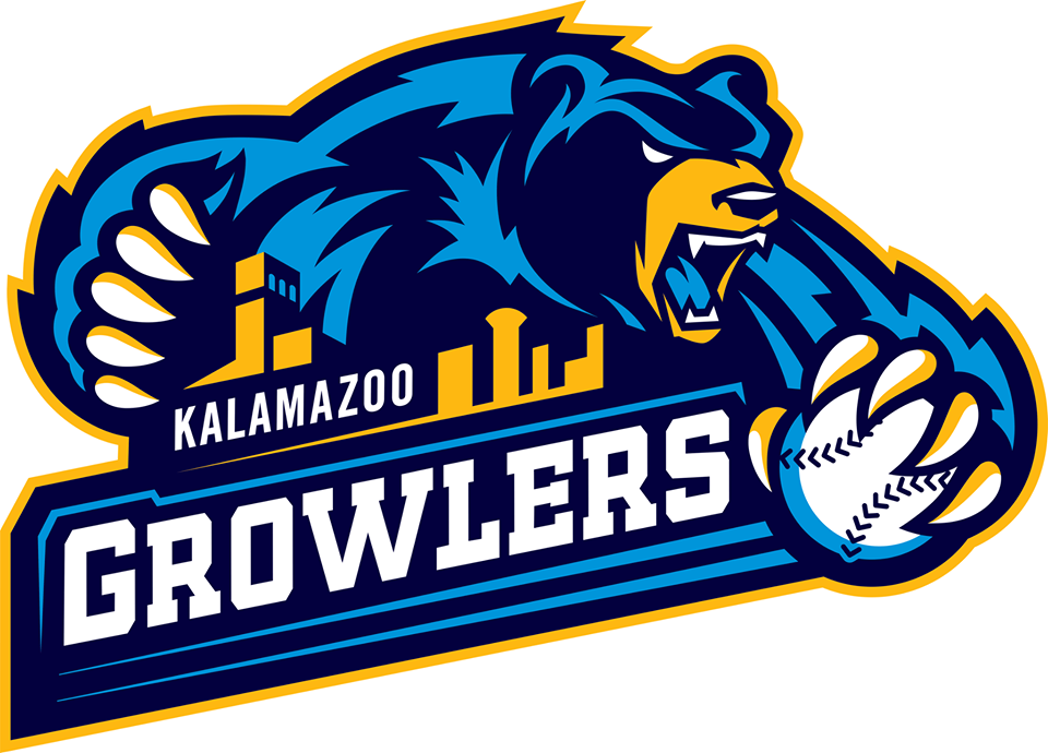 Kalamazoo Growlers 2014-Pres Primary Logo iron on transfers for T-shirts